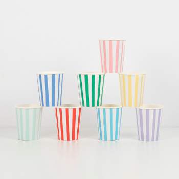 70 Pcs Solid Color Paper Disposable Cup Thicken Drinking Cups Holiday Party Paper DIY Supplies (Mixed Color), Kids Unisex, Size: 7X7X8CM