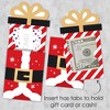 Big Dot of Happiness Secret Santa - Christmas Gift Exchange Party Money and Gift Card Sleeves - Nifty Gifty Card Holders - Set of 8 - image 3 of 4