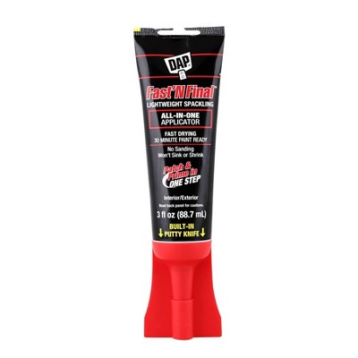 DAP Fast 'N Final Lightweight Spackling