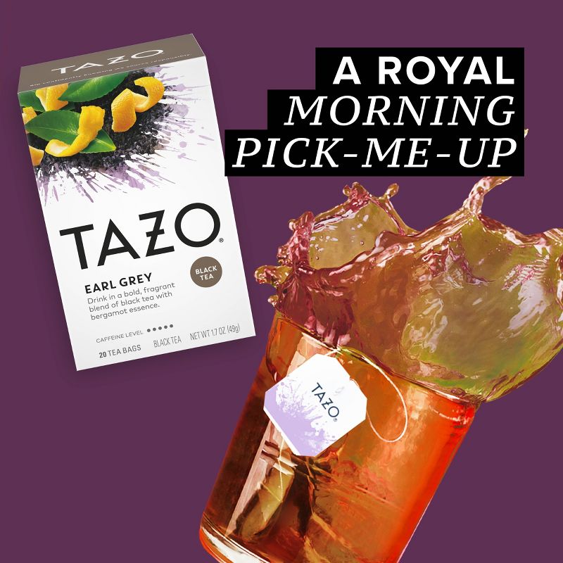 Tazo Earl Gray Tea - 20ct, 5 of 13