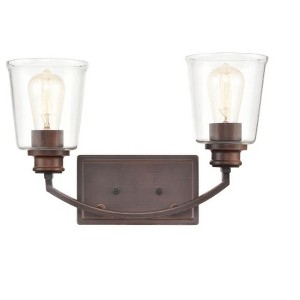 Millennium Lighting Forsyth 2 - Light Vanity in  Rubbed Bronze - 1 of 2