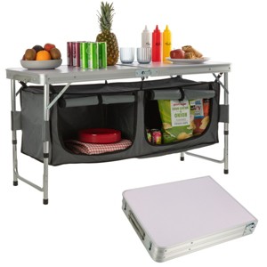 Wakeman Outdoors Portable Folding Camping Table - 1 of 4