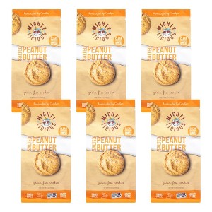 Mightylicious Salted Peanut Butter Grain-Free Cookies - Case of 6/6.5 oz - 1 of 4