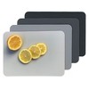 Simply Genius 4-Pack Plastic Cutting Board Mats, Color Coded Set - Durable & Non-Slip Cutting Board - 8 x 11 Inches - Small, Gray - 3 of 4