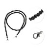 Unique Bargains Faux Pearl Handbag Strap Black 1 Pc - 3 of 4