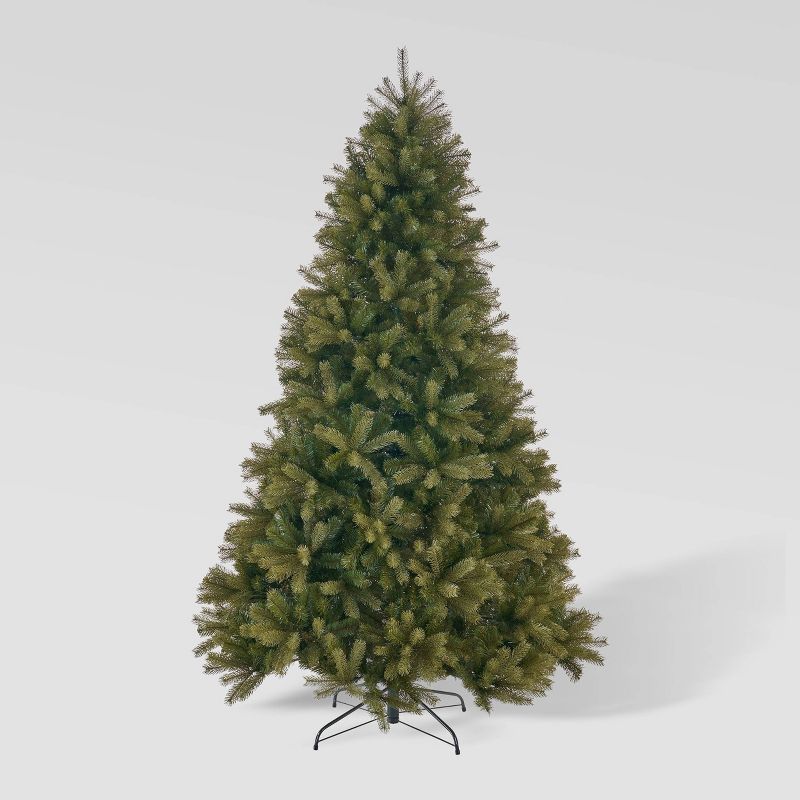 7ft Mixed Spruce Unlit Full Artificial Christmas Tree - Christopher Knight Home, 1 of 10