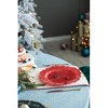 JUJABU 13 in. 8 Pack Reef Plastic Round Charger Plate - 3 of 4