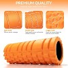 Foam Roller High Density 13" Patented Exercise Roller for Deep Tissue Muscle Massage, Muscle Massage and Myofascial Trigger Point Release, Relieves Mu - 2 of 4