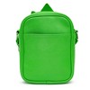 Elf Bag, Cross Body, Buddy The Elf Character Bound, Green, Vegan Leather - 3 of 4