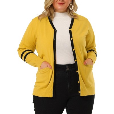 Mustard yellow cardigan target sale