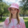 Anna-Kaci Summer Fisherman Hat Outdoor Travel Tie Dye Bucket Hat with Wide Brim Casual Sun Protection - 4 of 4