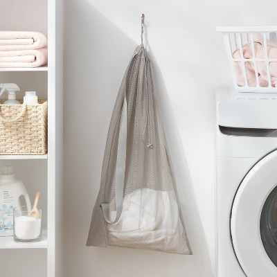 Mesh Laundry Bag Gray - Brightroom&#8482;