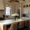 Urban Ambiance Luxury Transitional Pendant 16.75''H x 11.5''W,  Brushed Bronze Finish,  Coronado Collection, UHP4255 - 3 of 4