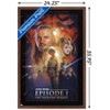 Trends International Star Wars: The Phantom Menace - One Sheet (No Billing Block) Framed Wall Poster Prints - 3 of 4