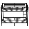 Kumasinova Metal Bunk Bed – Heavy-Duty Steel Bed Frame with 2-Side Ladders & Under-Bed Storage, Noise-Free Design Bunk Bed for Teens and Adults - 3 of 4