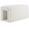 NicBex Storage Bench with Arch hollow Design,Bench with Soft Seat for Living Room,Entryway - 4 of 4