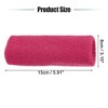 Unique Bargains Sweat Absorbing Cotton Yarn Latex Wrist Sweatbands Wrist Band 3.15"x5.91" 1 Pair - 4 of 4