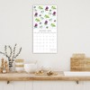 2026 Square Wall Calendar, Beauty of Nature, 16-Month Floral Theme with 180 Reminder Stickers (12x12 In) - 2 of 4