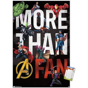 Trends International Marvel Comics - More Than A Fan Unframed Wall Poster Prints - 1 of 4