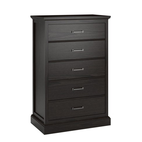 Pinewood Park 5 Drawer Dresser Chocolate Oak Room Joy Target