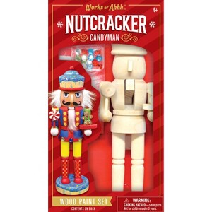 Works of Ahhh Holiday Craft Set - Nutcracker Candyman : Target