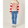 Women's Striped Sweater - 2.7 AUGUST APPAREL - 3 of 4