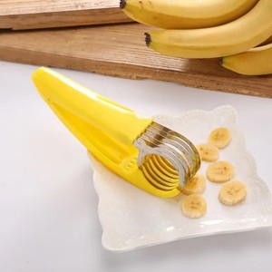 Kitchen Supplies Banana Slicer 304 Stainless Steel Ham Sausage Cutter - 1 of 4