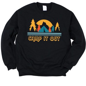 Simply Sage Market Women's Camp It Out Gildan Sweatshirt - 1 of 2