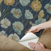 NuWallpaper Adelia Indigo Peel and Stick Wallpaper - 4 of 4