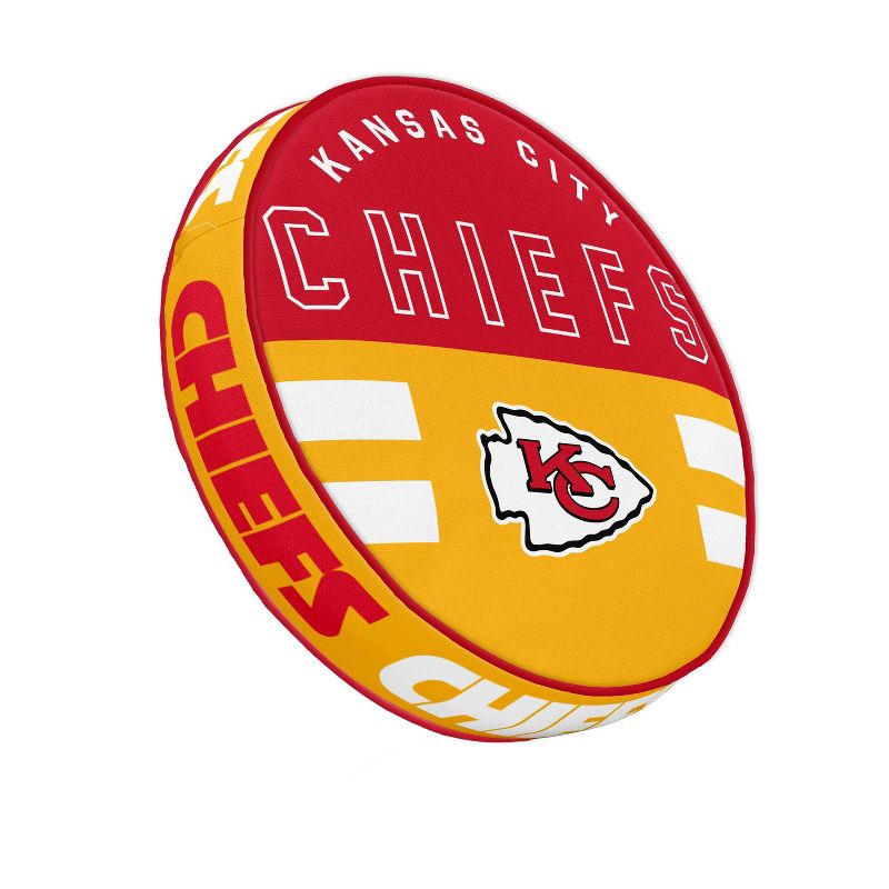 NFL Kansas City Chiefs Circle Plushlete Pillow, 1 of 4