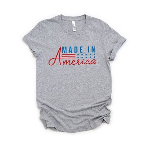 Simply Sage Market Women's Made In America Stars and Stripes Short Sleeve Graphic Tee - 1 of 4