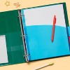1.5" 3 Ring Binder Clear View - up&up™ - 2 of 3