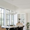 Crystorama Lighting Marselle 6 - Light Chandelier in  Matte White - 3 of 4