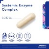 Pure Encapsulations Systemic Enzyme Complex - Supports Muscle Recovery & Joint Health - for Immune Health* - Gluten Free & Non-GMO - 180 Capsules - 3 of 4