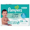 Pampers Aqua Pure Sensitive Baby Wipes (Select Count) - 2 of 4