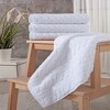 BAGOKIE 100% Cotton Soft Plush Absorbent Quick Dry Bathroom Towel, 2 pcs Bath Towel Set - 3 of 4