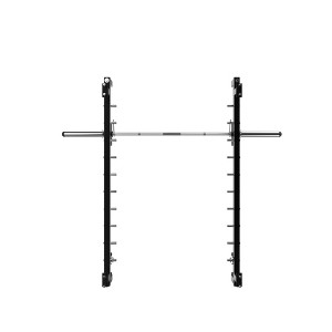 Coucheta Power Cage With Smith Barbell, Rack With LAT Pulldown, Multi-Functional Squat Rack, Cable Pulley System, Dip Handles&J-Hooks for Home Gym - 1 of 4