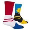 Odd Sox, Nickelodeon Socks, Women Crew Length, Rugrats, Hey Arnold Cartoon Socks - 3 of 4