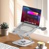 Scarlet Scope Aluminum Swivel Laptop Riser and Phone Stand - 3 of 4