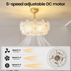 KAISITE 20inches Modern Ceiling Fan with Light Kit and Remote Control - 4 of 4
