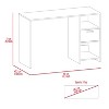NicBex Computer Desk Collection 2-3 Drawers, Open Shelves, Compact Workstations for Small Home Office/Study - 4 of 4