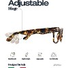 grinderPUNCH Blue Light Blocking Glasses for Women Men  Computer Gaming Glasses for Women Men  Anti Eyestrain Glasses (Teal Tortoise, Rectangular) - 4 of 4