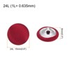 Unique Bargains Cloth Covered Aluminum Sewing Buttons 20 Pcs - 2 of 4