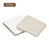 Unique Bargains Plastic Self-adhesive Square Carpeted Tile Vinyl Sliding Pads - 3 of 4