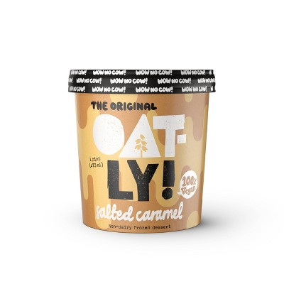 Oatly Salted Caramel Non-Dairy Frozen Dessert - 16oz