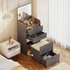 Fredees 3-in-1 Vanity Desk with Flip Top Mirror and Lights - 3 of 4
