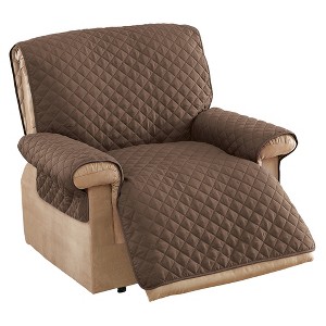 Collections Etc Reversible Quilted Furniture Protector Cover - 1 of 4