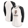 MLB San Francisco Giants Women's White 3/4 Sleeve Fashion T-Shirt - 3 of 3