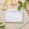 Juvale 5-Set Bridal Shower Game Cards Greenery Boho Themed Wedding Party Activity Supplies, Bingo He Said She Said Marriage Advice Up to 50 Guests - image 2 of 4