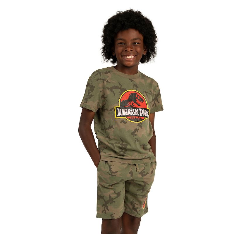 Jurassic Park Youth Boys Tee and Short Set, 2 of 5